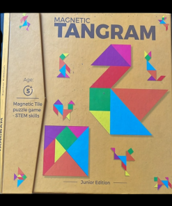 Pre-Owned Toys - Magnetic Tangram Puzzle Game, Junior Edition, Age 5+