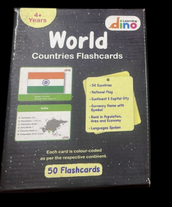 Toys-Learning Dino World Countries Flashcards