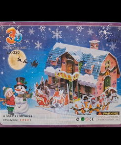Christmas 3D Puzzle Dollhouse