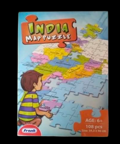 Frank India Map Puzzle