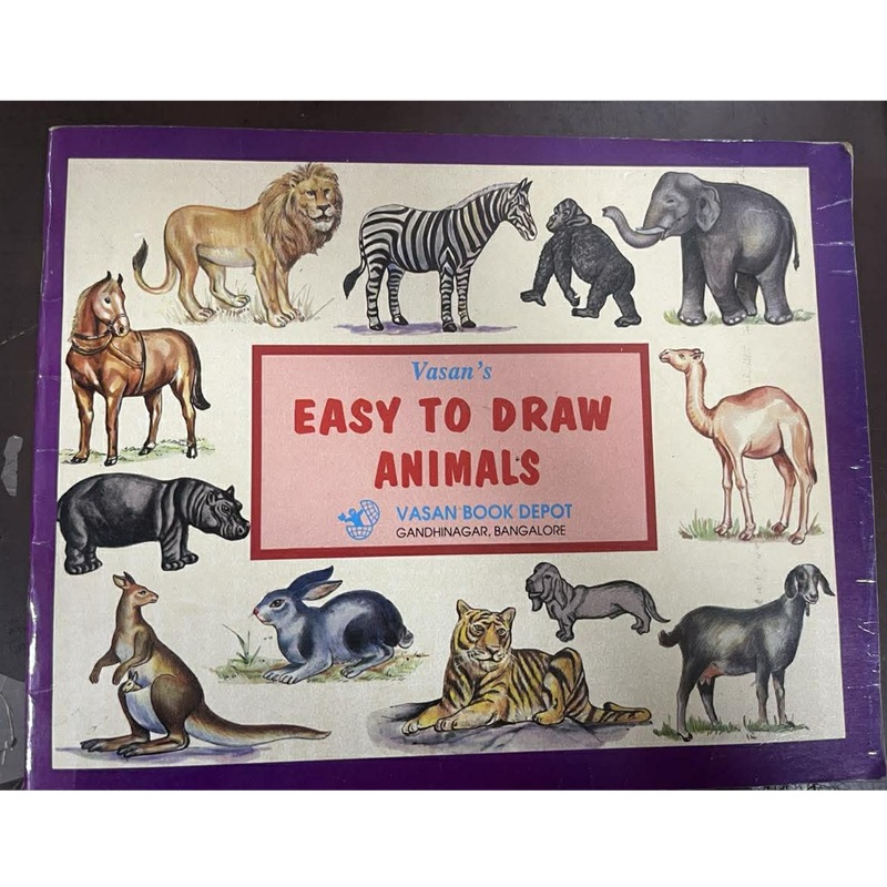 Vasan's Easy To Drow Animals