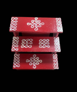 Mini 3 Steps Diya Golu stand