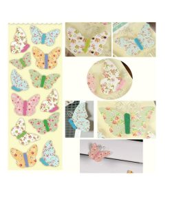 Retro Style 3D Stickers - Butterfly