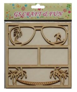 Wooden Embellishments Pack - Gentleman