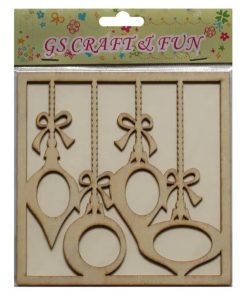 Wooden Embellishments Pack - Christmas Ornament