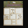 Wooden Embellishments Pack - Cat