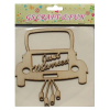 Wooden Embellishments Pack - Just Married