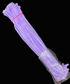Chenille Stems or Pipe Cleaners, Pack of 100 - Lavender
