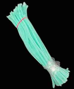 Chenille Stems or Pipe Cleaners, Pack of 100 - Pastel Green