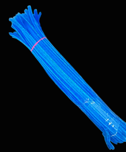 Chenille Stems or Pipe Cleaners, Pack of 100 - Royal Blue