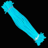 Chenille Stems or Pipe Cleaners, Pack of 100 - Baby Blue