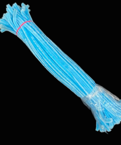 Chenille Stems or Pipe Cleaners, Pack of 100 - Sky Blue