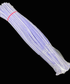 Chenille Stems or Pipe Cleaners, Pack of 100 - Light Lavender