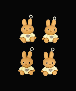 Rabbit Resin Charm