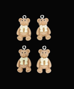 Teddy Resin Charm
