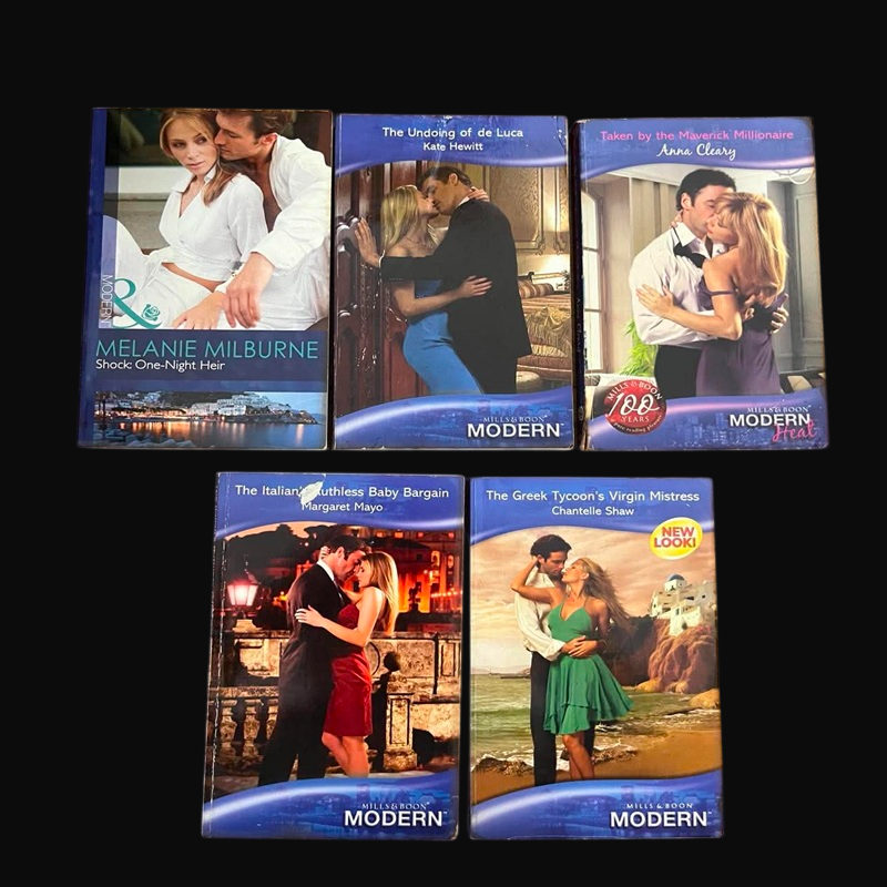 Pre-owned Mills and Boon Bundle - Pack of 5 books