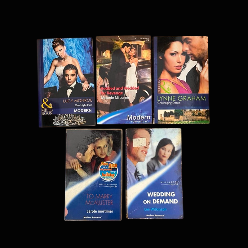 Pre-owned Mills and Boon Bundle - Pack of 5 books