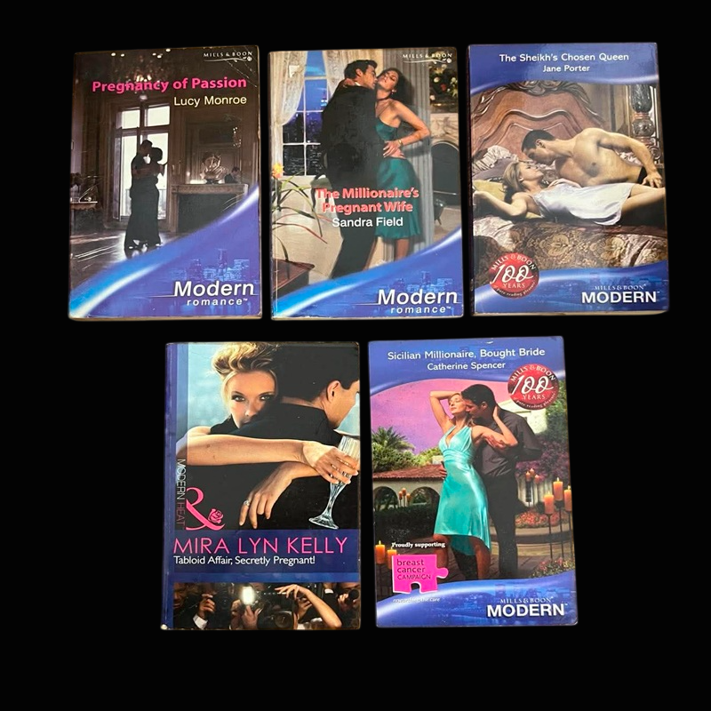 Pre-owned Mills and Boon Bundle - Pack of 5 books