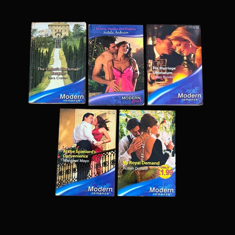 Pre-owned Mills and Boon Bundle - Pack of 5 books
