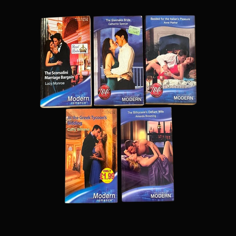 Pre-owned Mills and Boon Bundle - Pack of 5 books