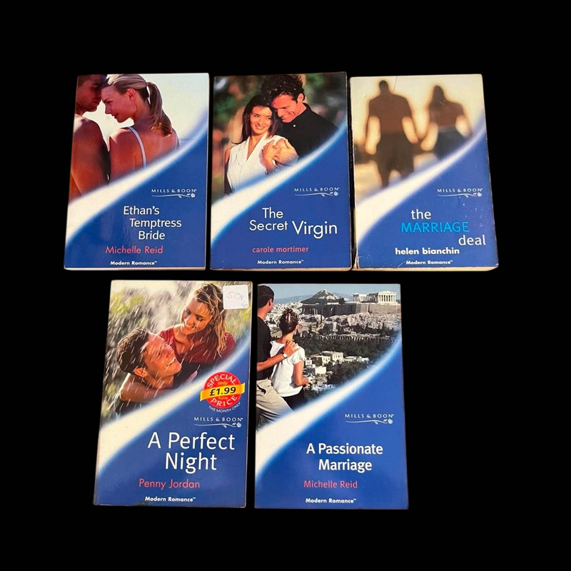Pre-owned Mills and Boon Bundle - Pack of 5 books