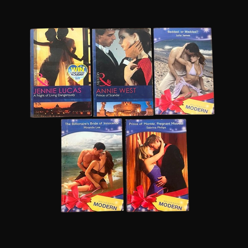 Pre-owned Mills and Boon Bundle - Pack of 5 books