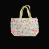Designer Embroidery Handbag - Beige