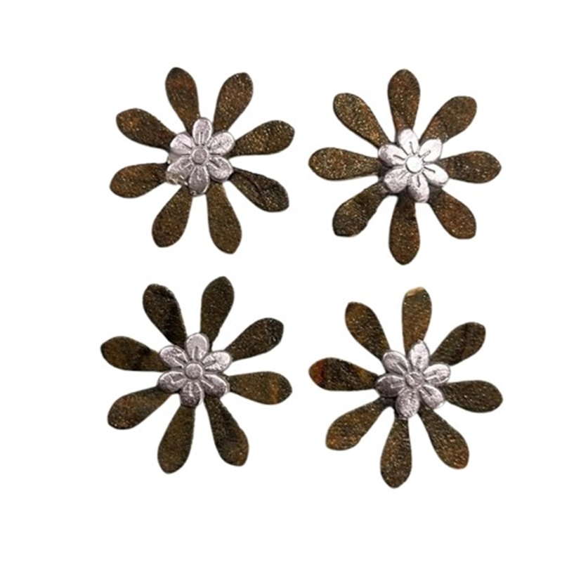 Eight Petal Flower Paper Embellishment