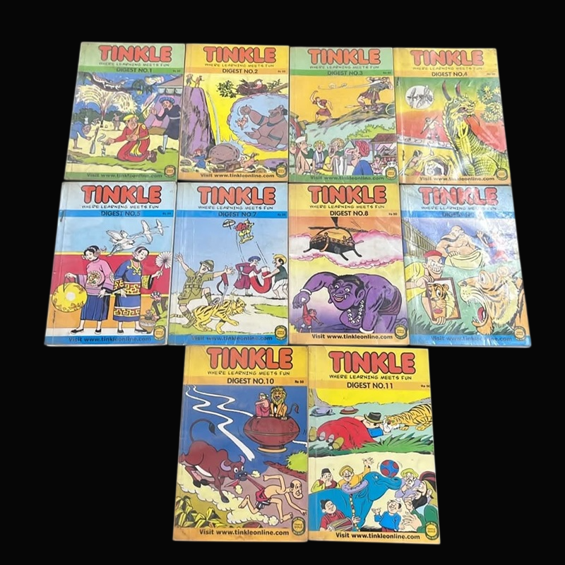 Pre-owned Tinkle Digest Bundle - Pack of 10 books