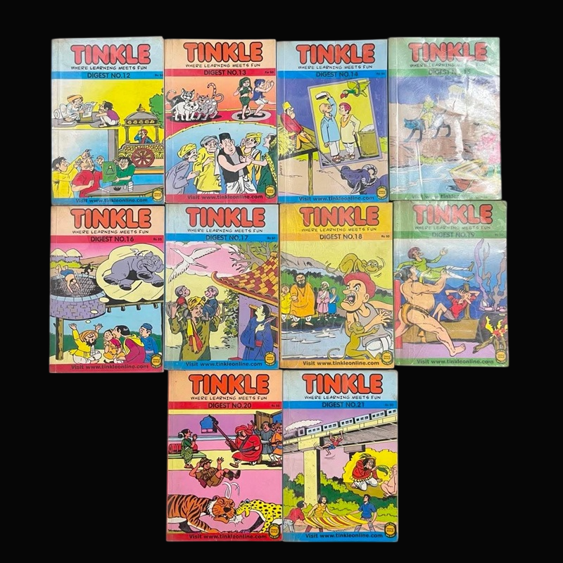 Pre-owned Tinkle Digest Bundle - Pack of 10 books