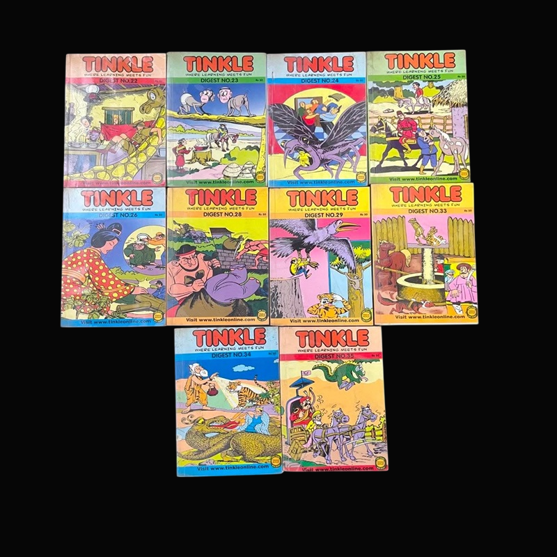 Pre-owned Tinkle Digest Bundle - Pack of 10 books