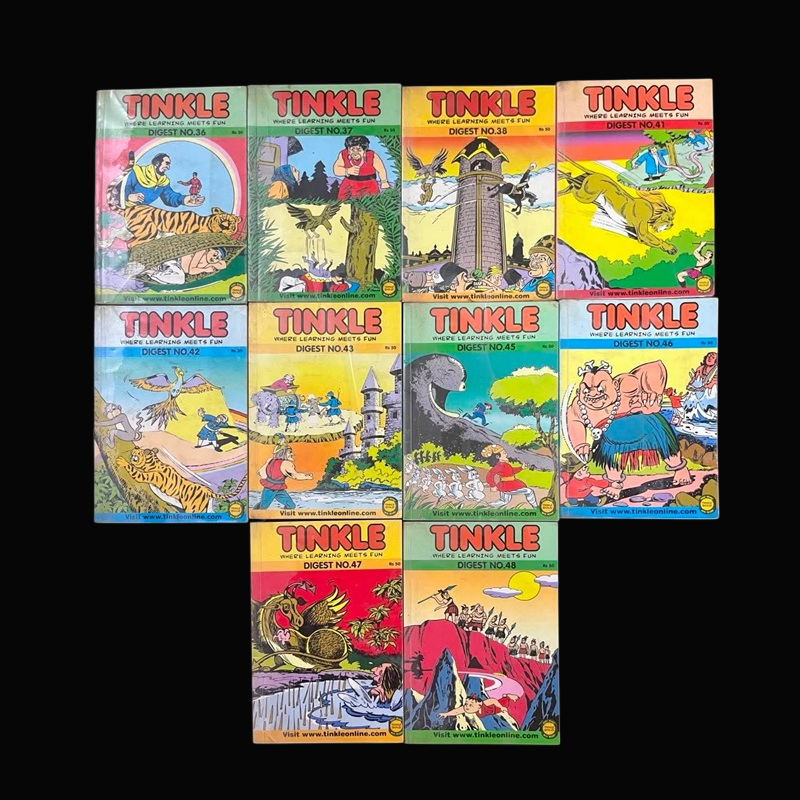 Pre-owned Tinkle Digest Bundle - Pack of 10 books