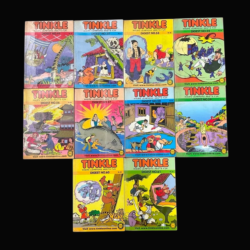 Pre-owned Tinkle Digest Bundle - Pack of 10 books