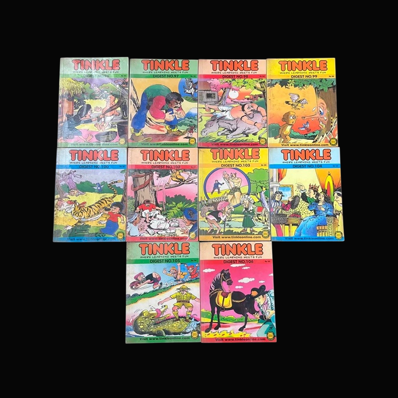 Pre-owned Tinkle Digest Bundle - Pack of 10 books