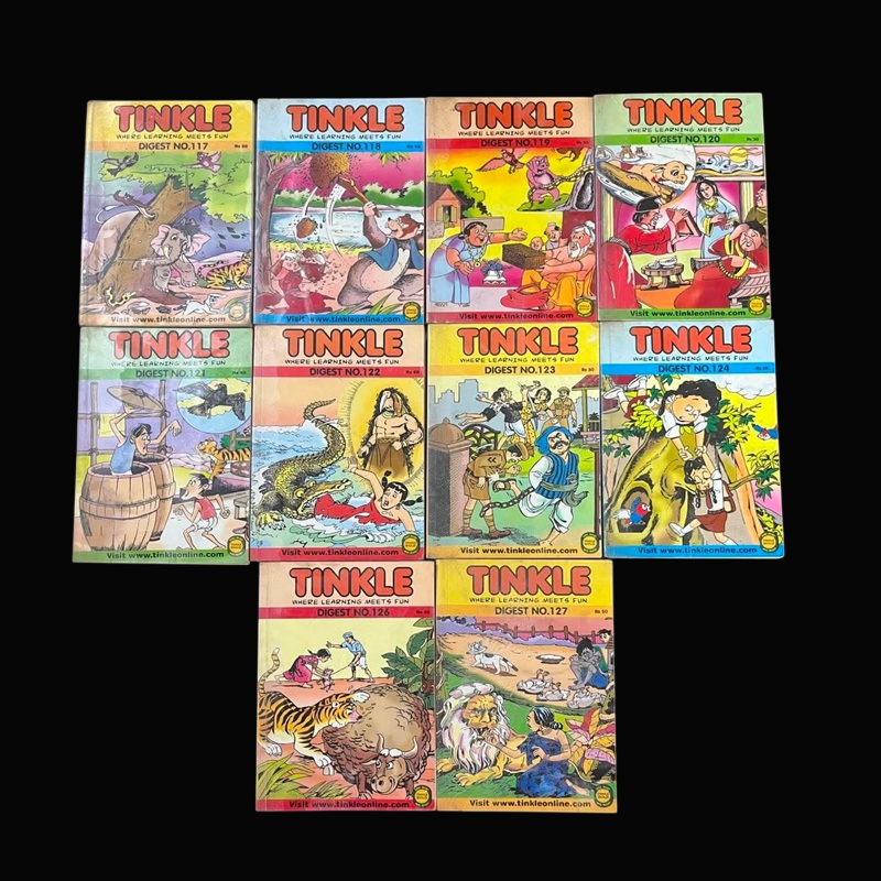 Pre-owned Tinkle Digest Bundle - Pack of 10 books