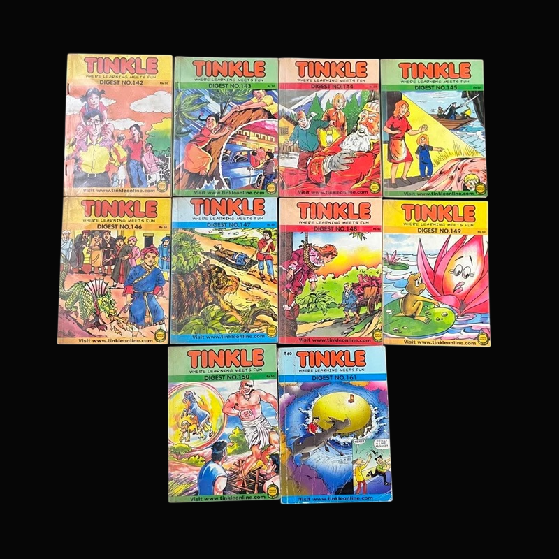 Pre-owned Tinkle Digest Bundle - Pack of 10 books